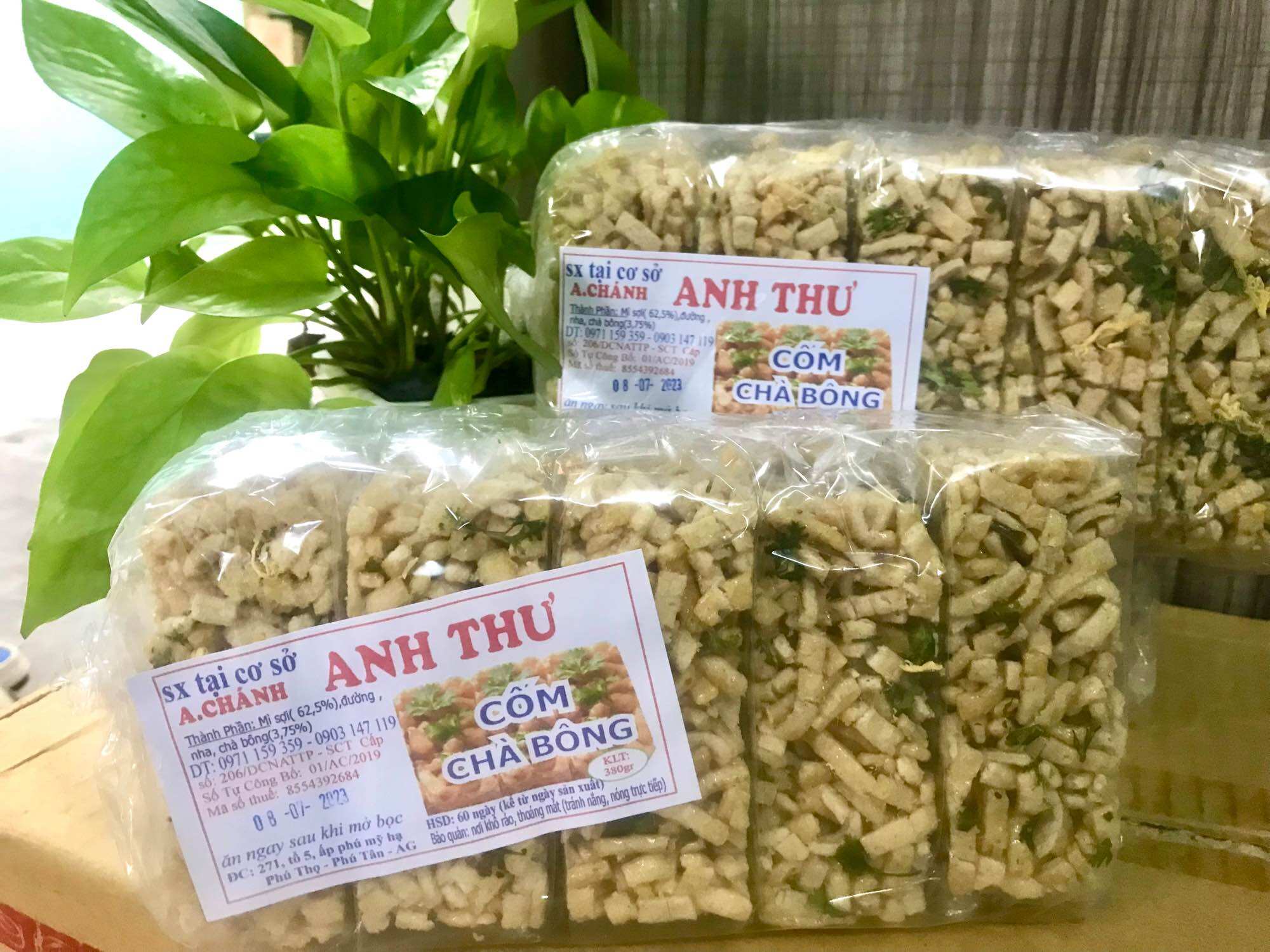 CỐM MÌ CHÀ BÔNG ANH THƯ 280G