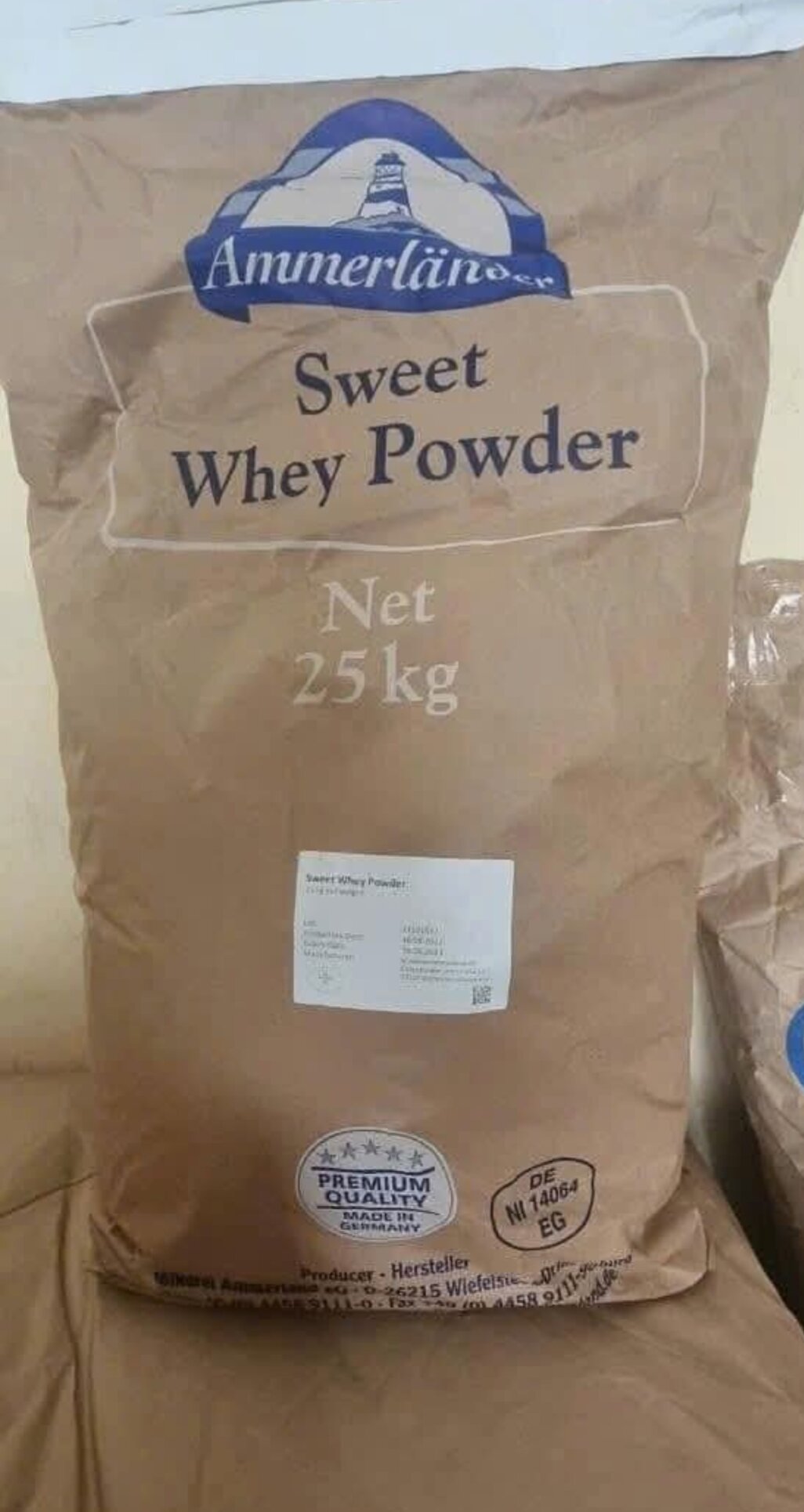  SỮA BỘT WHEY PROTEIN 40% NHẬP KHẨU ĐỨC TÁCH LẺ 1KG 