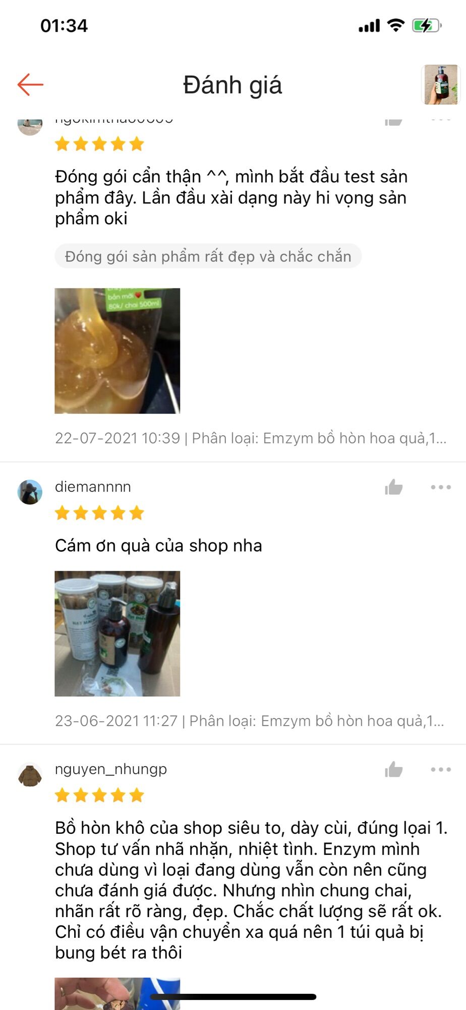 Enzym bồ hòn 500ml