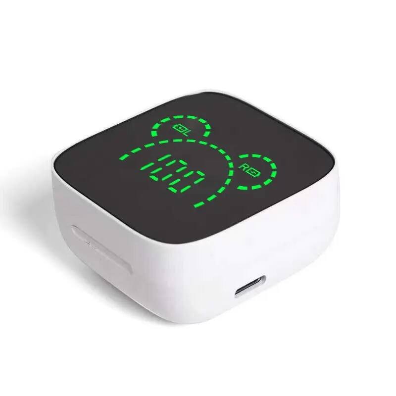 K60 gương tws tai nghe không dây bluetooth 5.3 tai nghe thông minh trò chơi thể thao stereo microphone hiển thị earbuds tai nghe