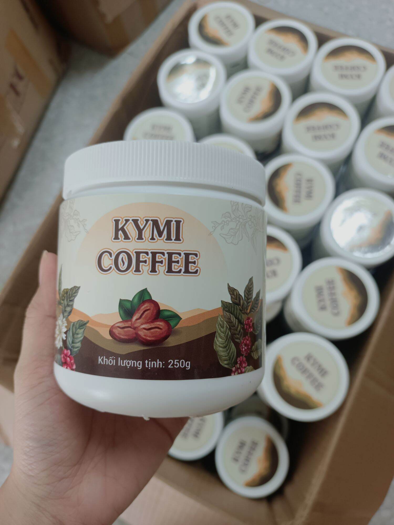 Sỉ 3 Hộp Cafe Kymi Hỗ Trợ Đẹp Dáng