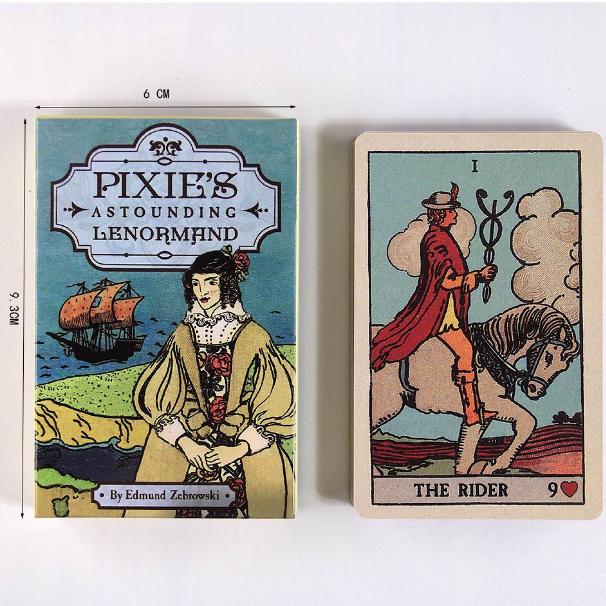 [TẶNG ĐÁ + SALE 20%] Bộ bài Tarot cơ bản Pixie’s Astounding Lenormand dành cho người mới bắt đầu