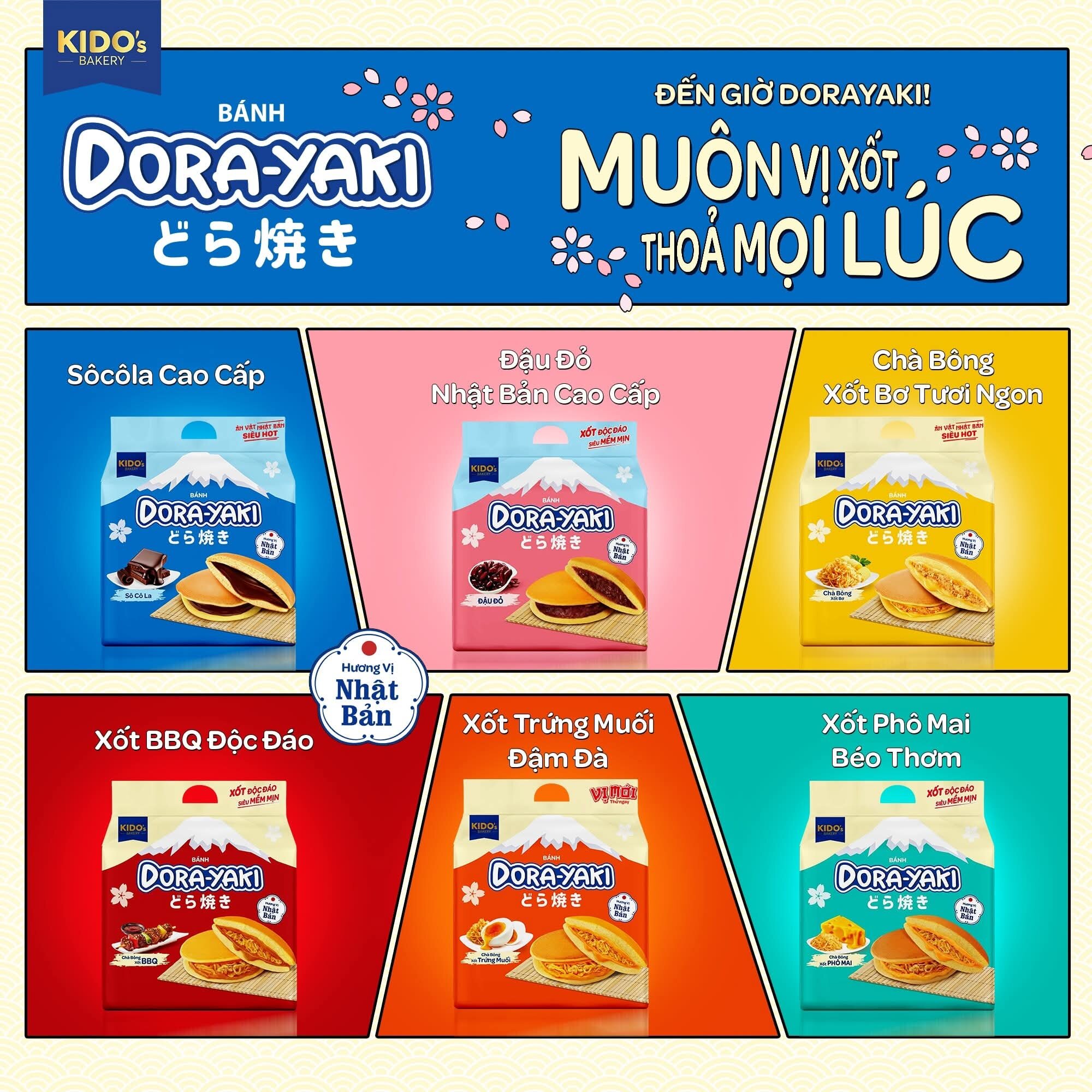 bánh rán doremon nhà kidos