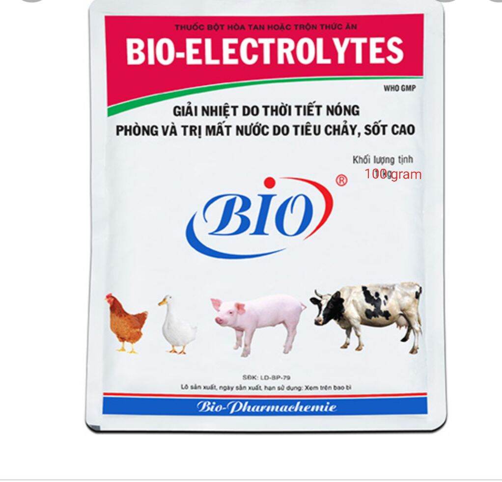 Bio Electrolytes 100 gram điện giải