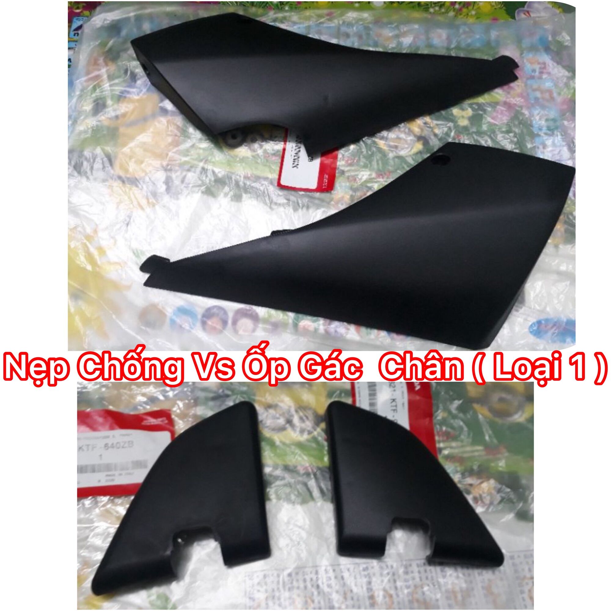 Nẹp chống Và Ốp gác chân , cao su để chân Sau Sh 2009 - 2012 ( hàng loại 1 )