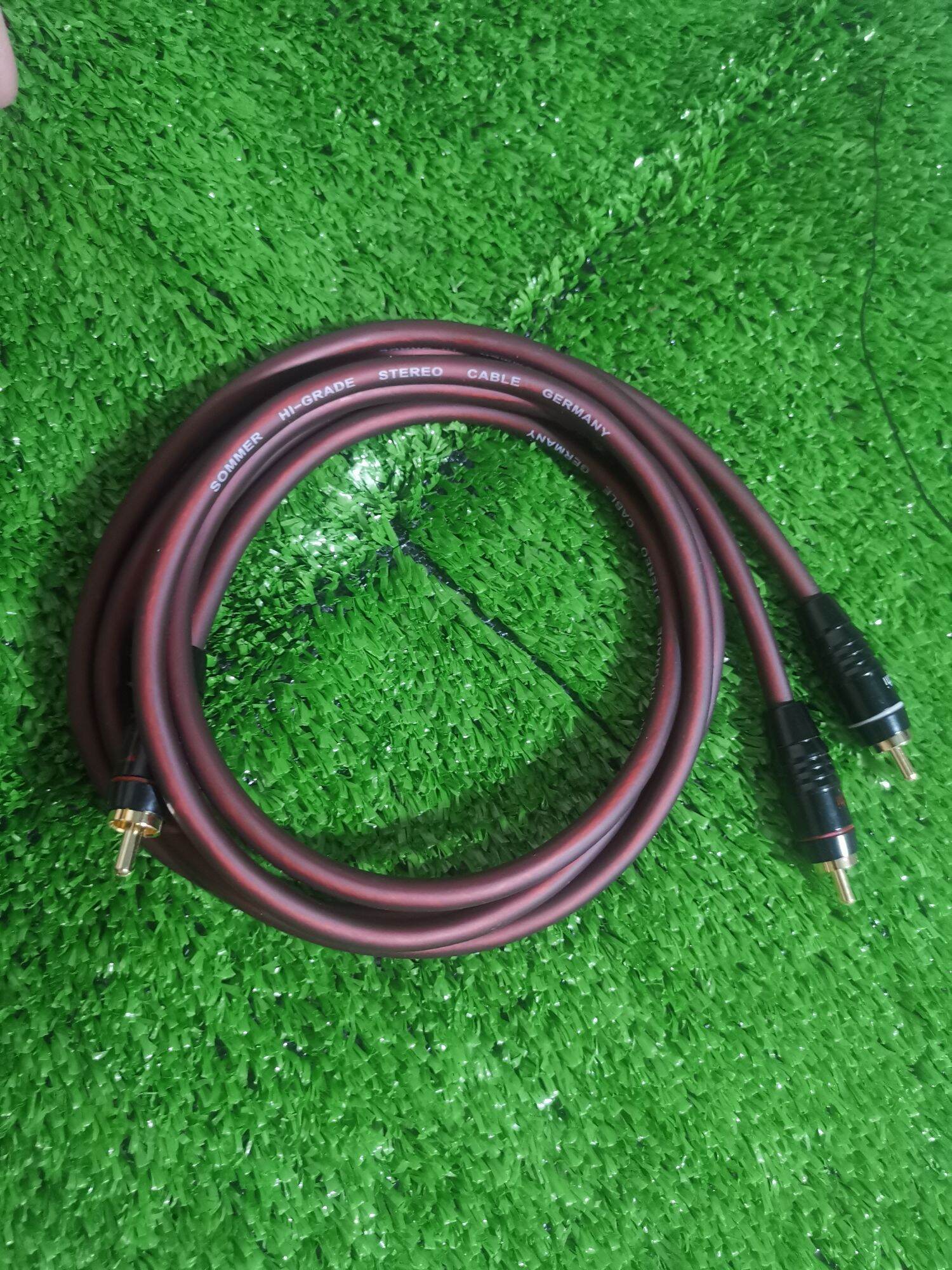 1 Cặp Dây Germany AV Hoa Sen 4 đầu jack nakamichi chống nhiễu tốt