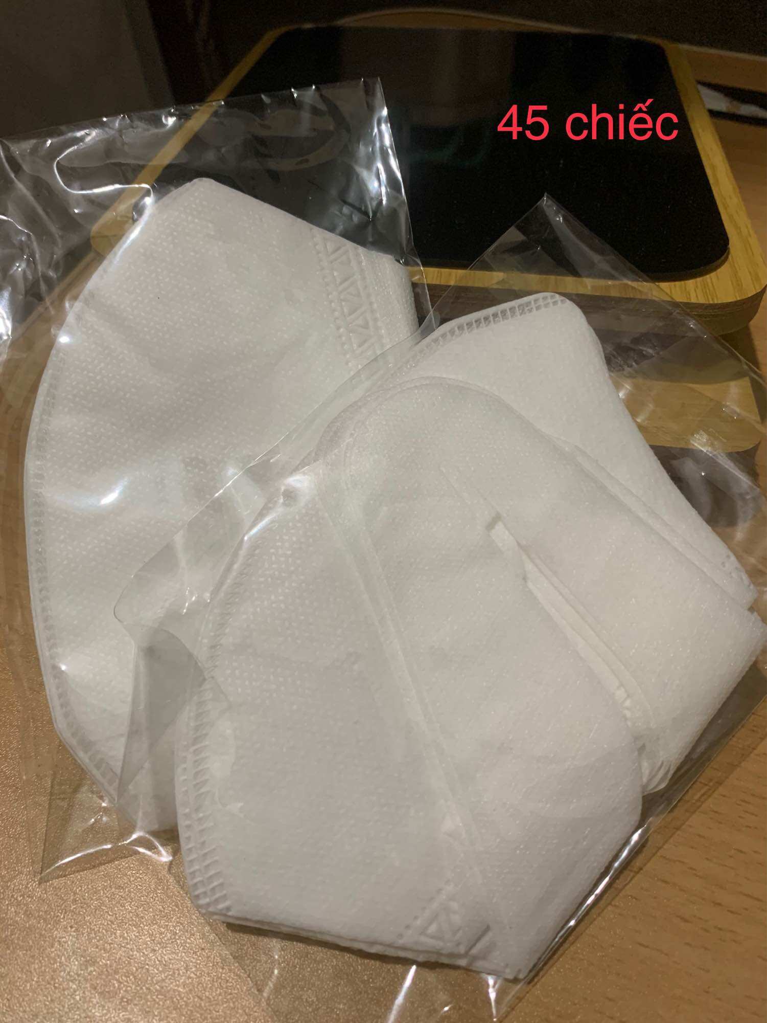 Khẩu trang y tế 45 chiếc Dây Đeo Dính Liền