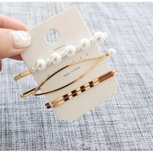 Set kẹp tóc nữ phong cách hàn quốc