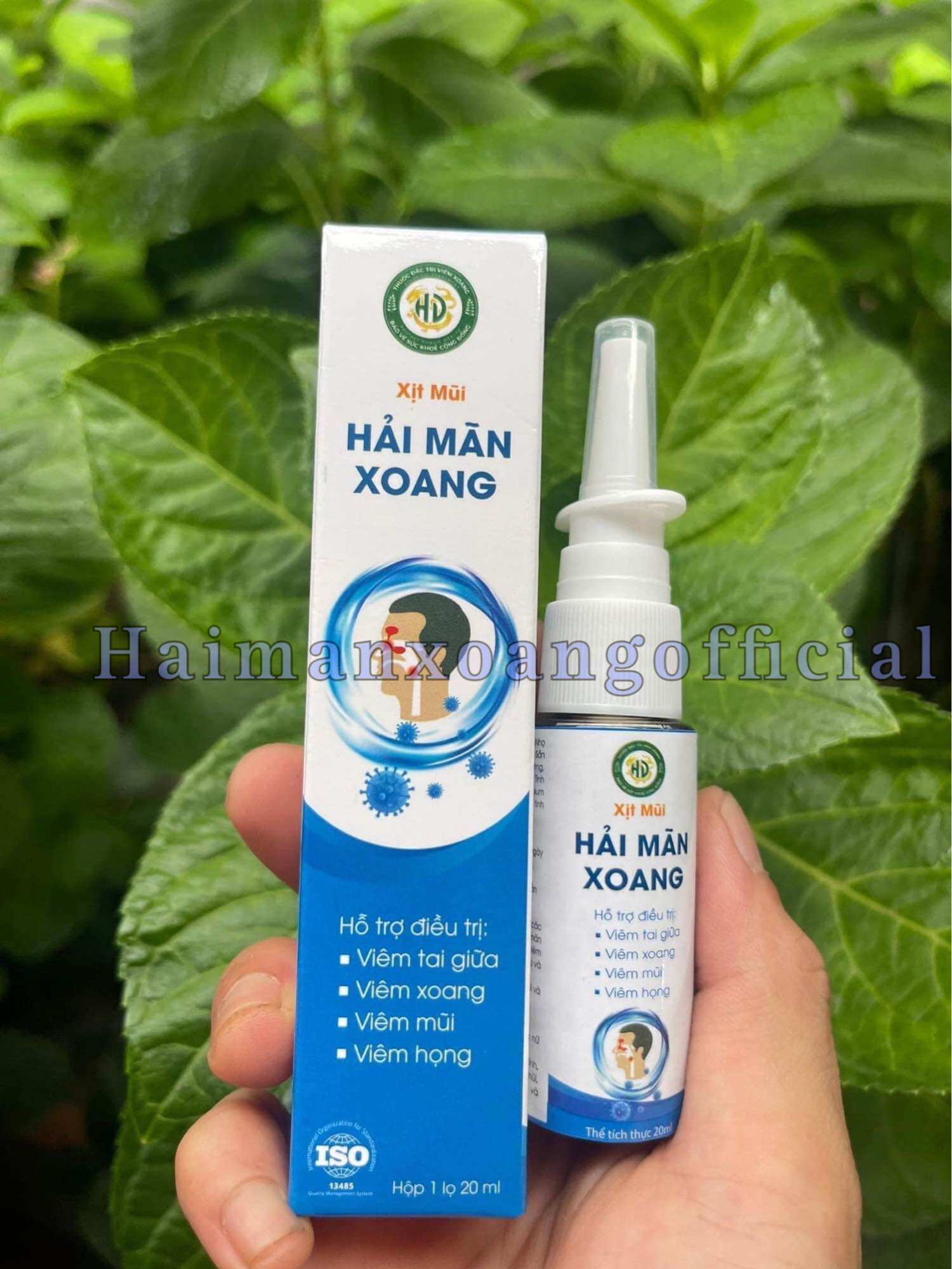 Xịt mũi viêm xoang Hải Mãn Xoang ( 10ml - 20ml )
