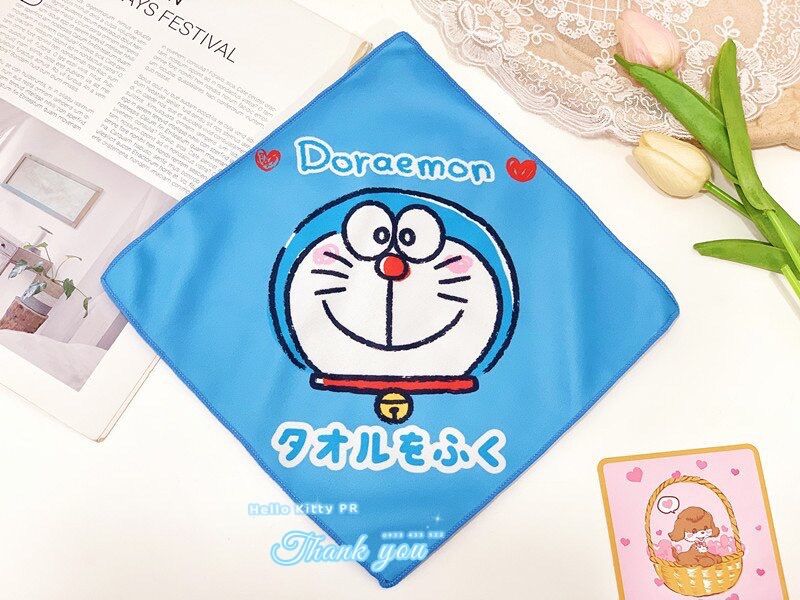 Khăn lau tay Hello Kitty - Doremon Doraemon
