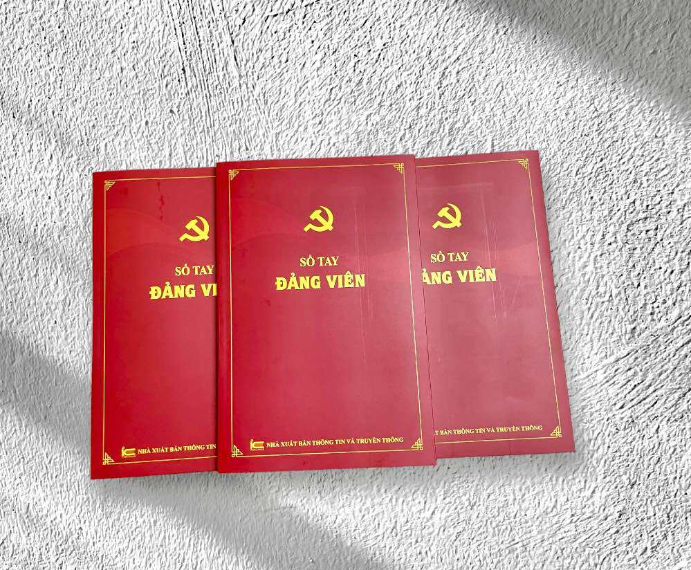 Sổ Tay Đảng Viên bìa mềm