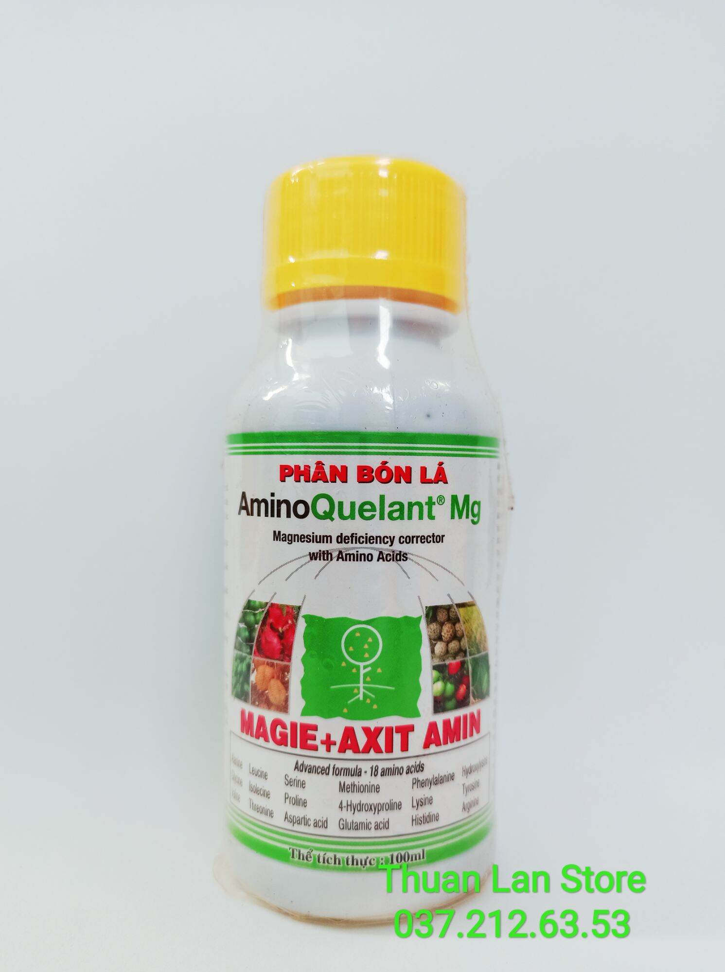 Phân bón lá amino quelant magie + axit amin lọ 100ml