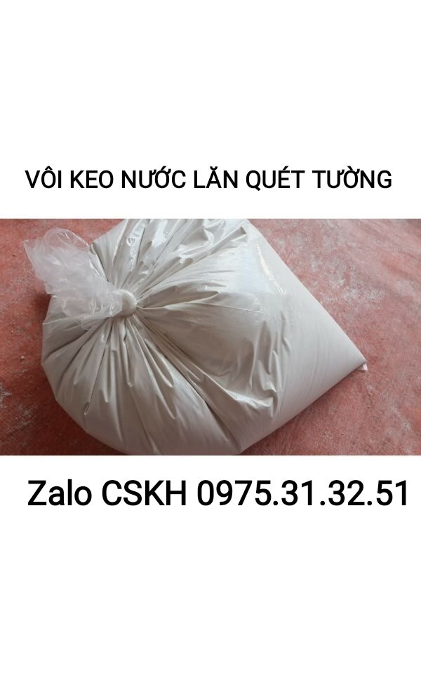 Túi vôi quét tường vôi ăn trầu vôi làm bánh