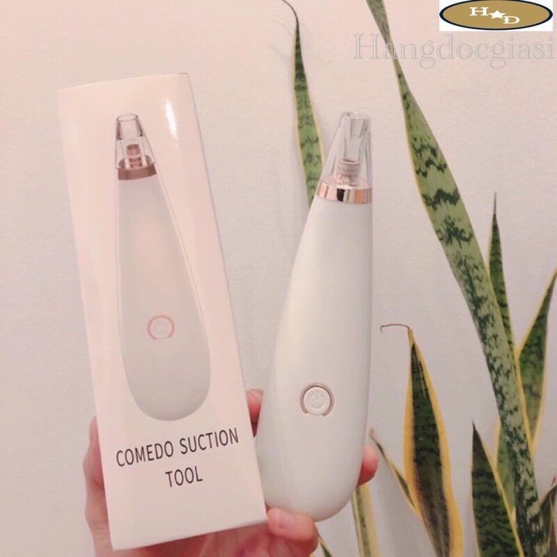 Combo máy xông mặt mini + máy hút mụn mini cầm tay