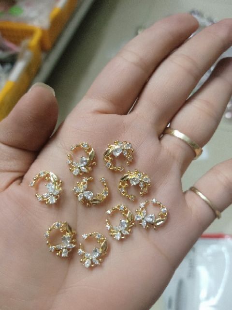 charm cao cấp trang trí móng tay
