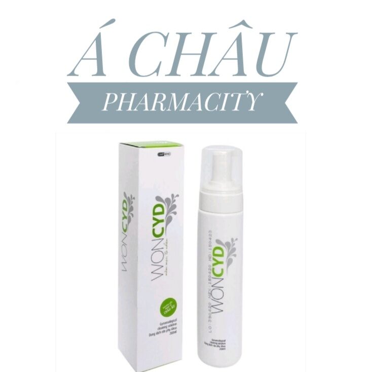 Dung dịch vệ sinh phụ nữ woncyd tạo bọt 200ml