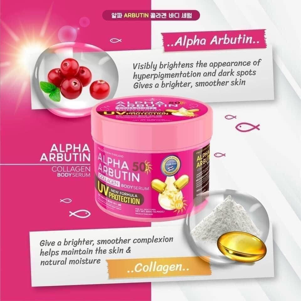 Alpha Arbutin 3 Body Cream from Thailand