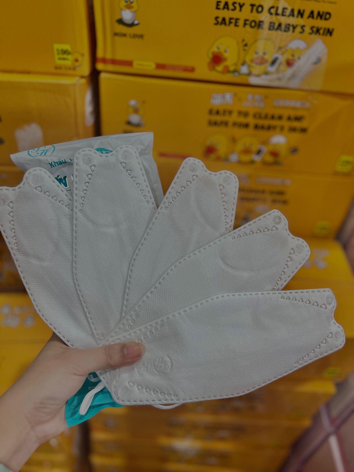 Combo 50 cái khẩu trang kf94 tiến hùng