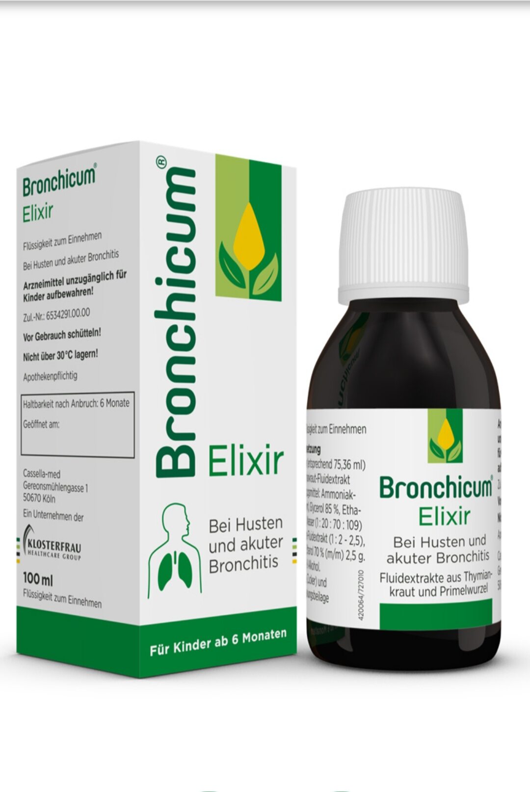 Siro ho Bronchicum 100ml