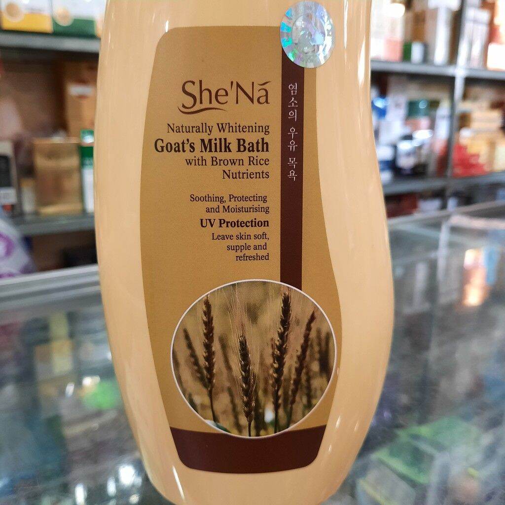 Sữa tắm dưỡng da cao cấp Shena 1200ml - Tỉnh chất Lúa Mạch