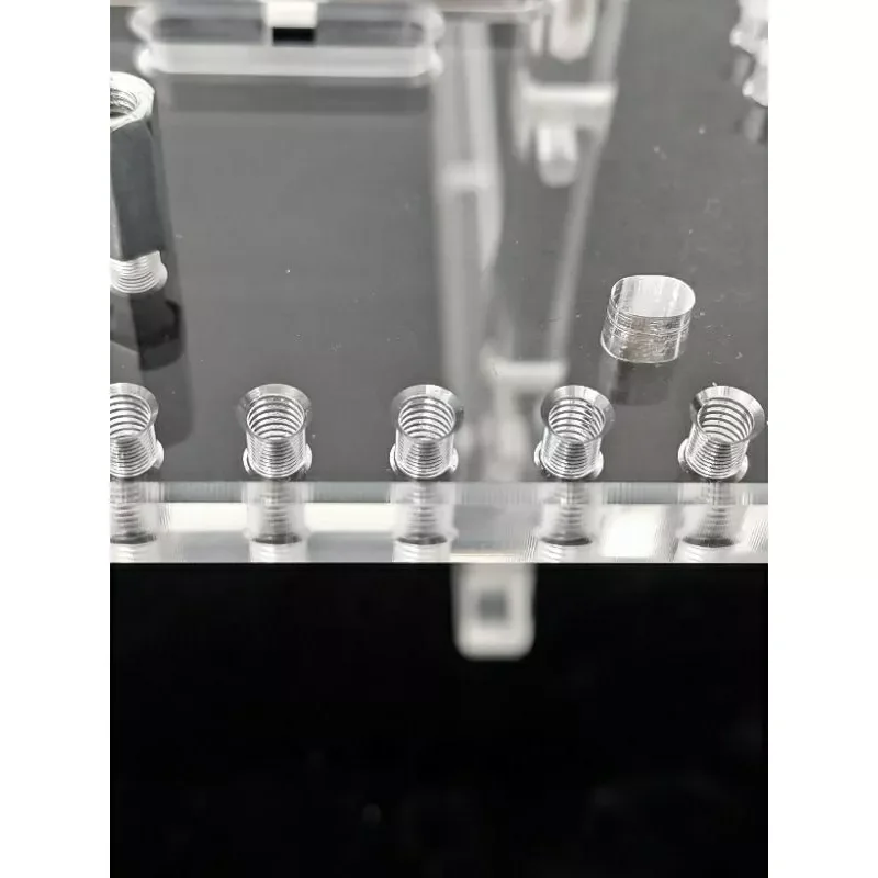 vỏ case benchtable nhựa acrylic CNC chi tiết itx-matx