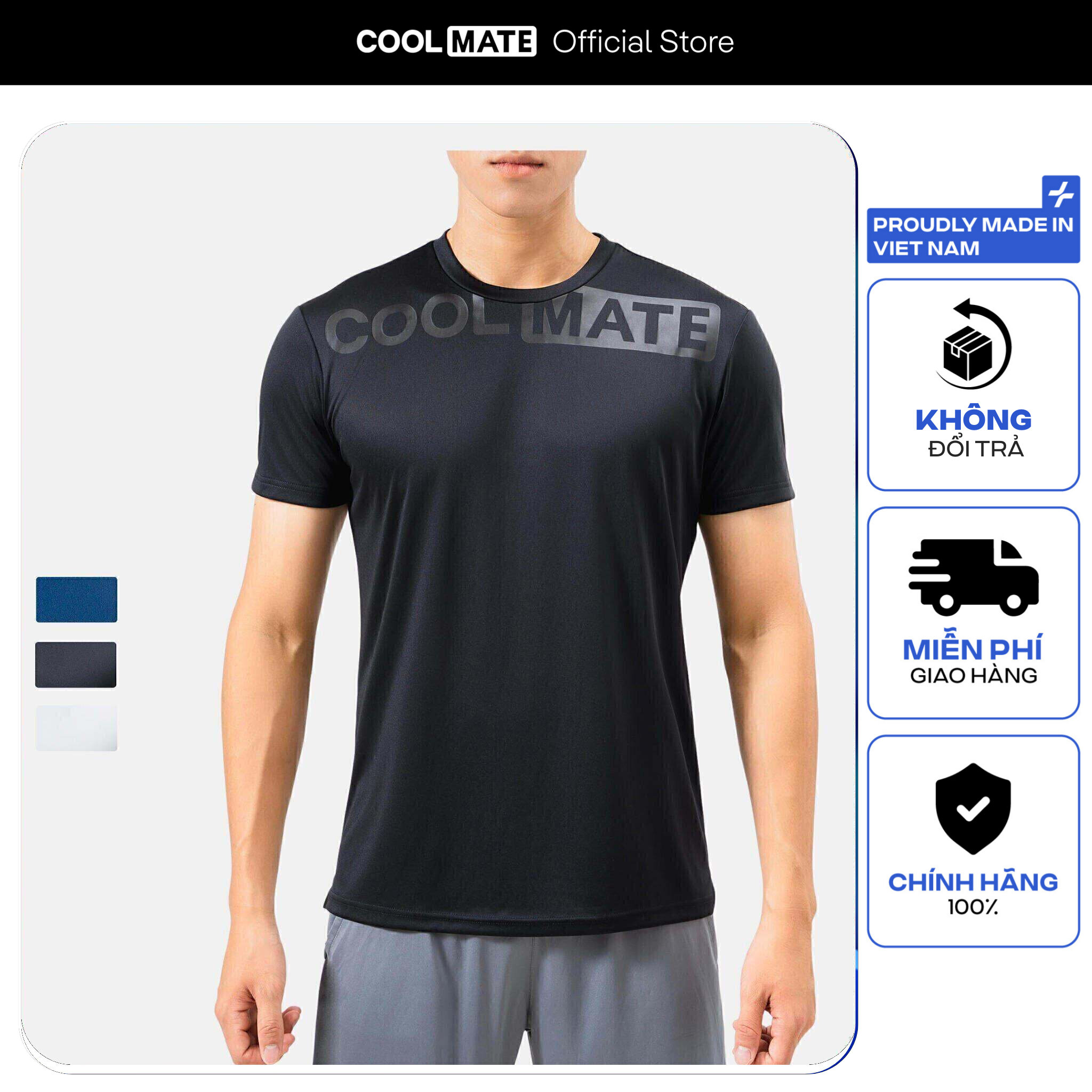 [GIÁ TỐT][OUTLET - KHÔNG ĐỔI TRẢ]Áo T-Shirt thể thao Active logo - Coolmate