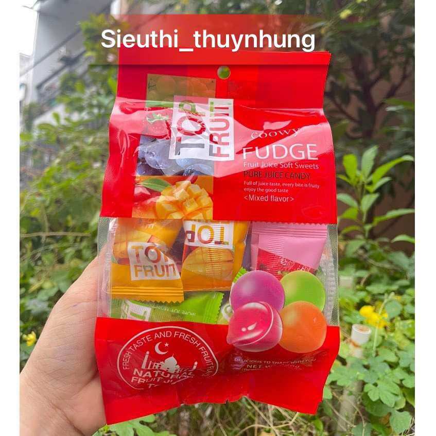 Kẹo Trái Cây Top Fruit Gói 320G (Vị Xoài/tổng hợp/nho/dâu )
