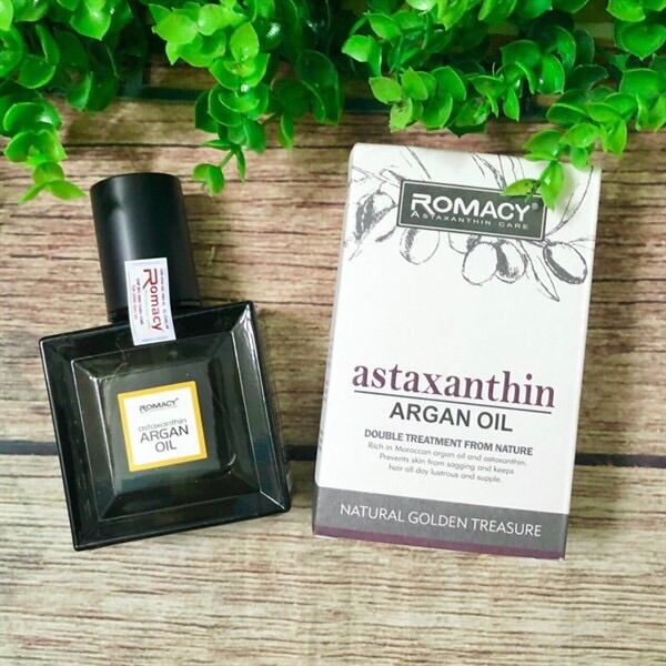 Tinh dầu dưỡng chống lão hóa tóc romacy argan oil 55ml