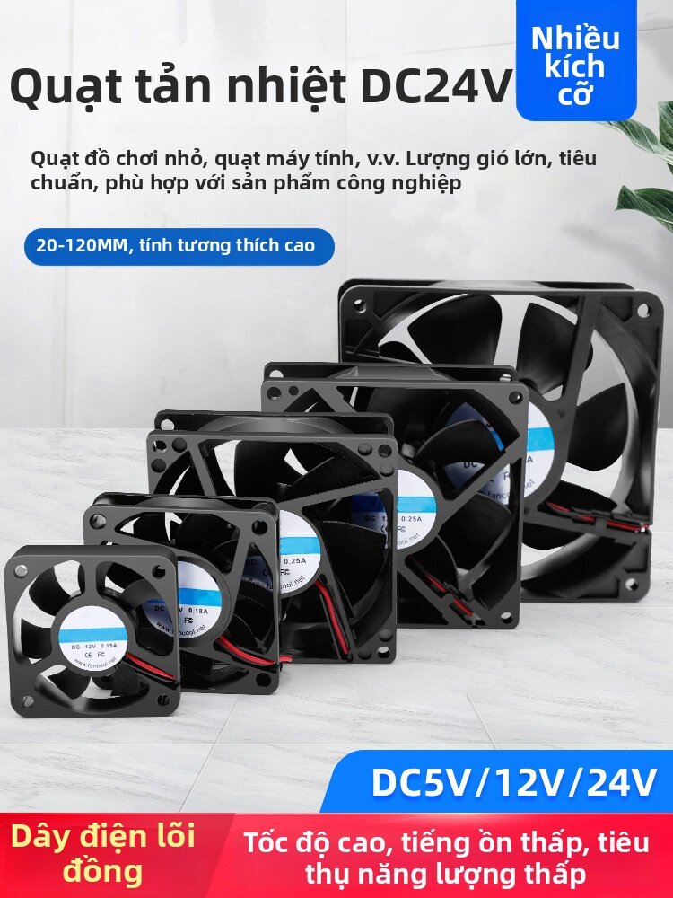 MANXUAN | DC Quiet Large Volume Case Cooling Fan Giá 111,000 Đồng*Miễn phí vận chuyển