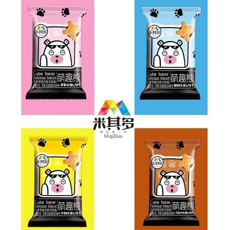 Bánh Gấu Kem Mix 4 vị