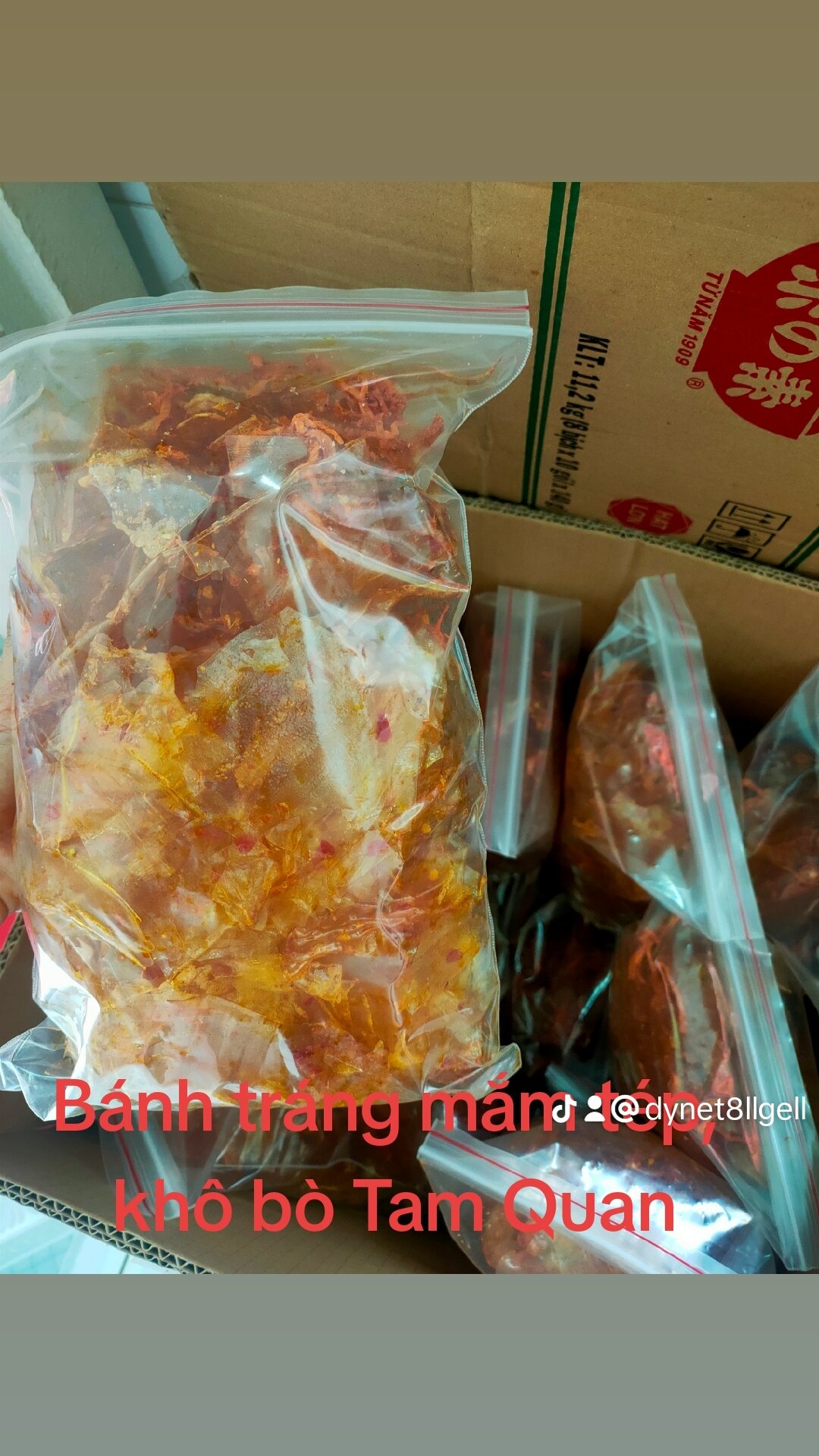 BÁNH TRÁNG SẤY MẮM TÉP ĐẶC SẢN BÌNH ĐỊNH( 350g)
