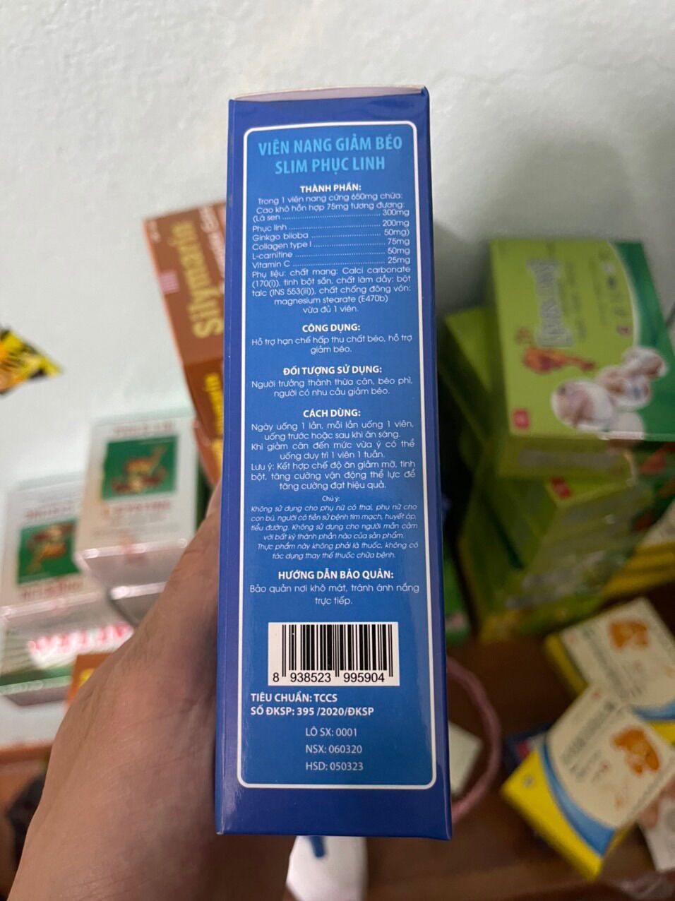 GIẢM CÂN SLIM PHỤC LINH PLUS AN TOÀN, HIỆU QUẢ (30 viên)