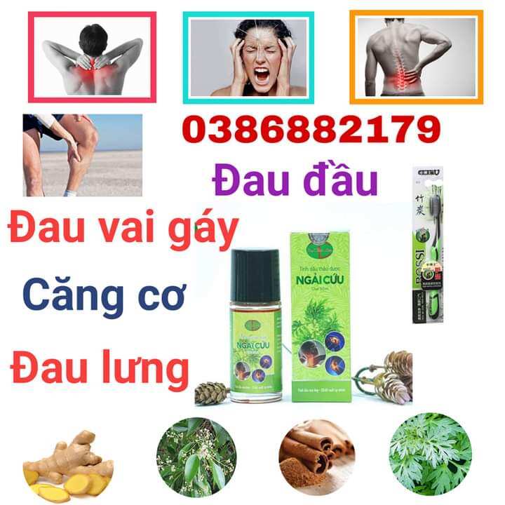 Tinh dầu ngải cứu Dạ Thảo Liên mua 2 lọ ngải cứu