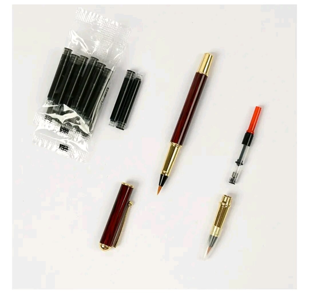 Bộ bút lông bơm mực cao cấp