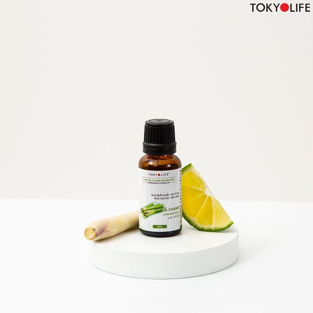 tinh dầu sả chanh chai 10ml