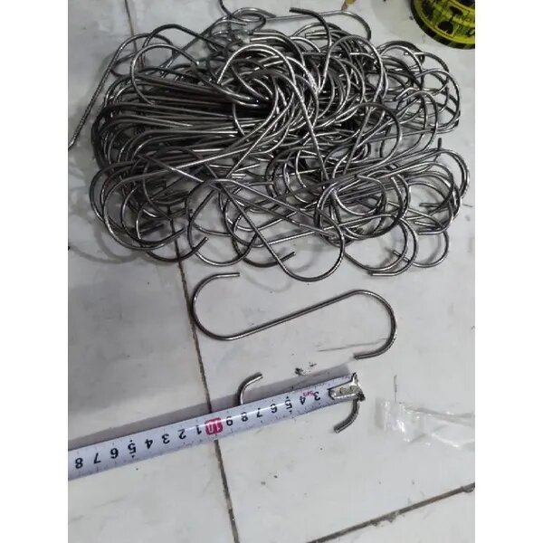 combo 20 móc inox chữ S treo đồ