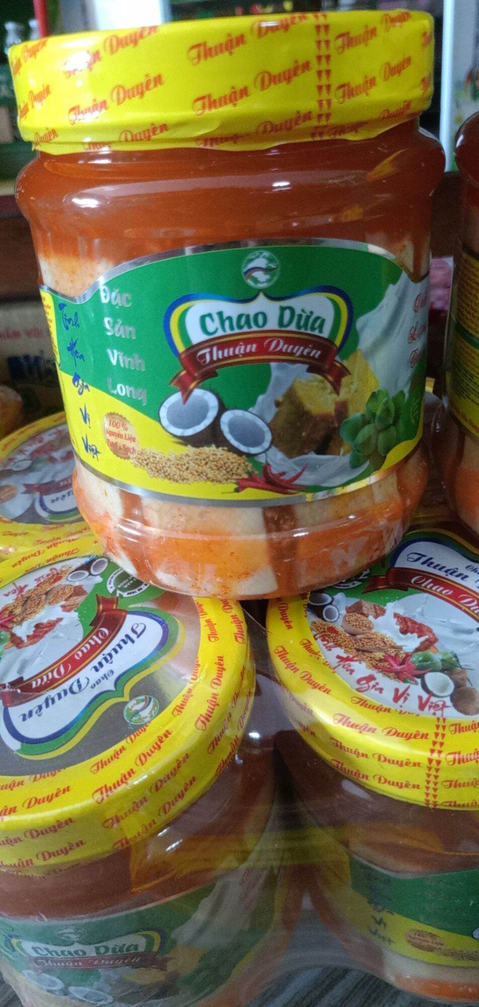 Chao dừa Thuận Duyên 800g.