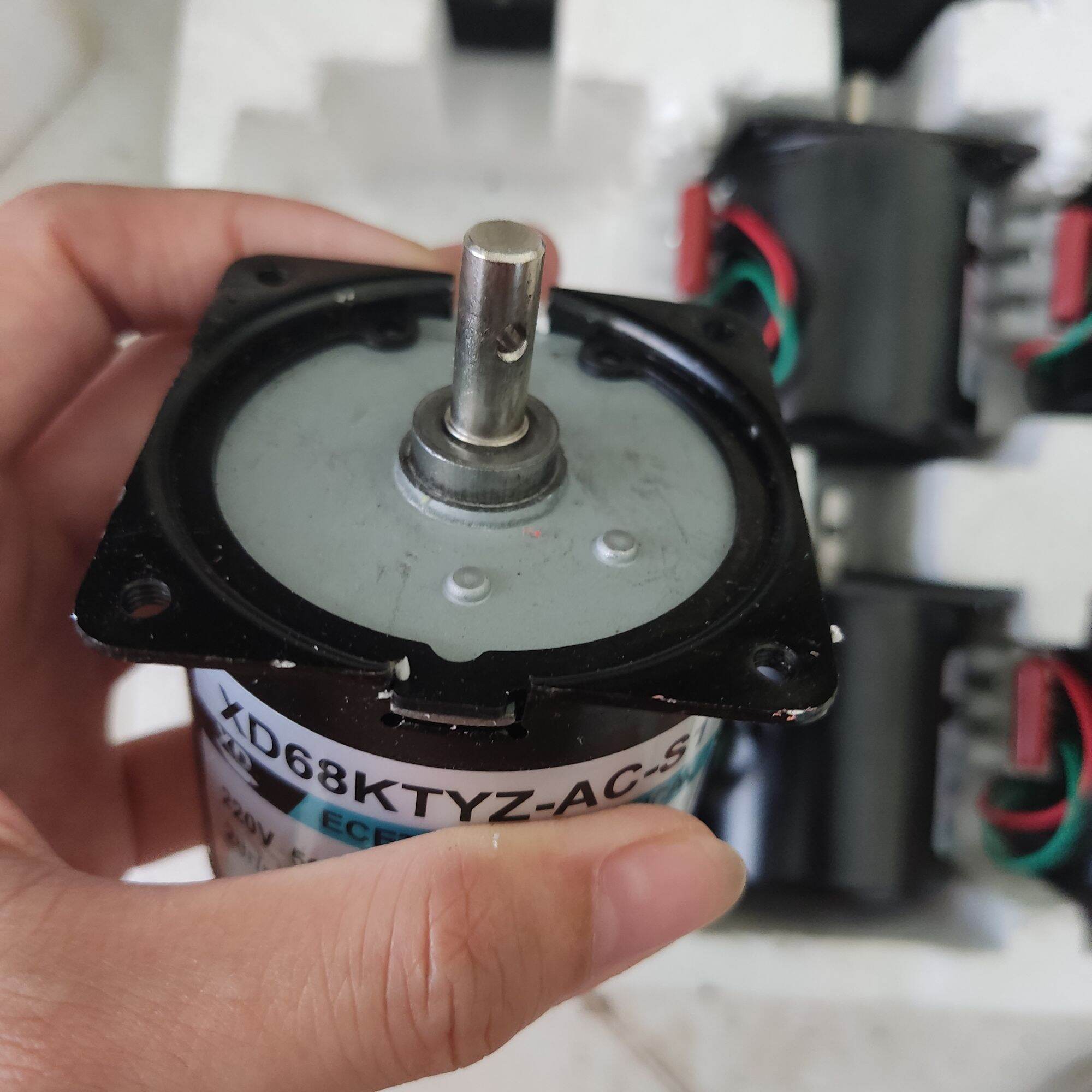 Mô tơ giảm tốc 220v - 20w chế lò quay tự động