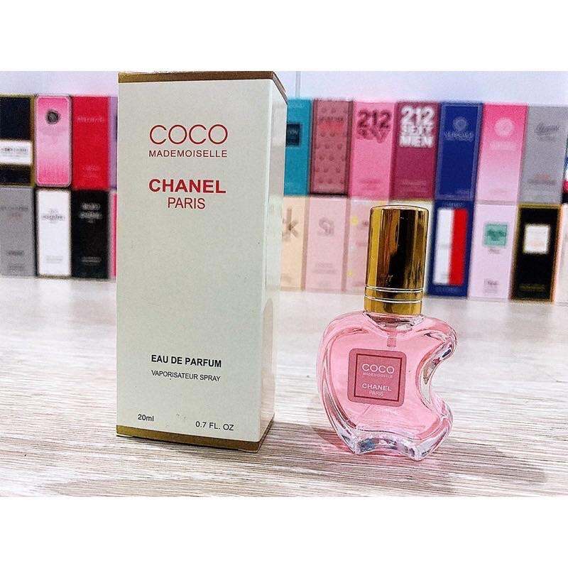 Nước Hoa Mini Mẫu COCO CHANEL Hồng 20ml (Mẫu Táo)