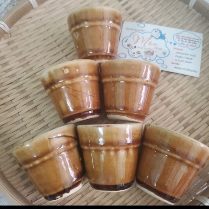 Combo 6c chung trà xưa