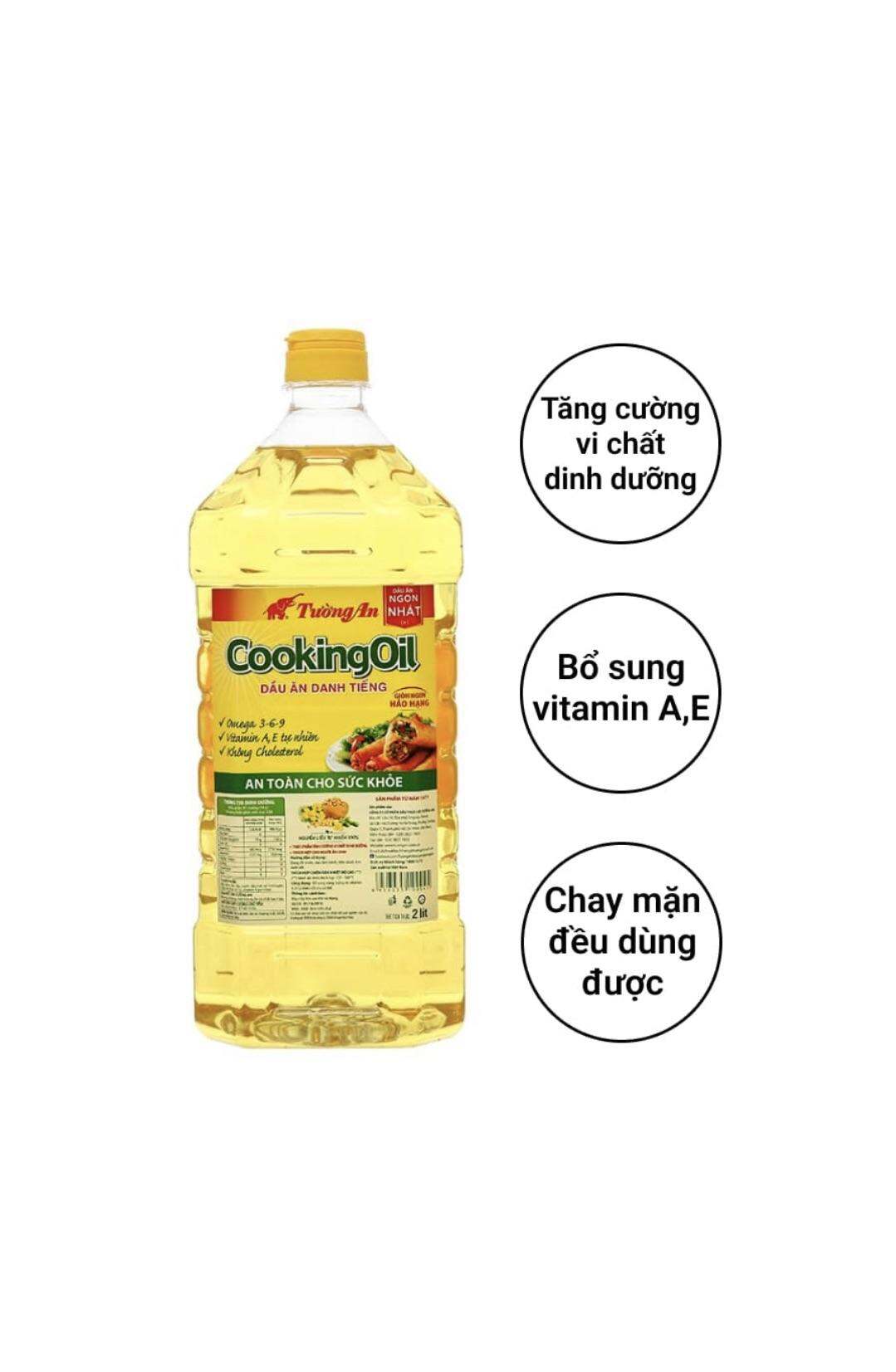 Dầu ăn Tường An chai 2 lít