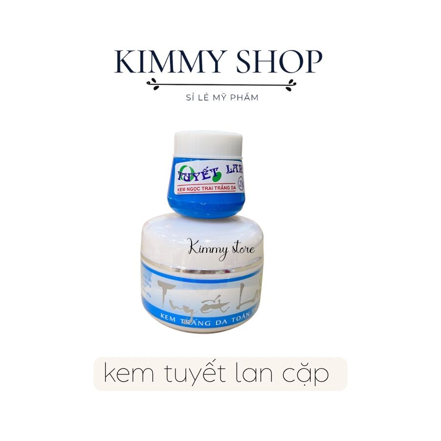 Kem dưỡng trắng da tuyết lan cặp