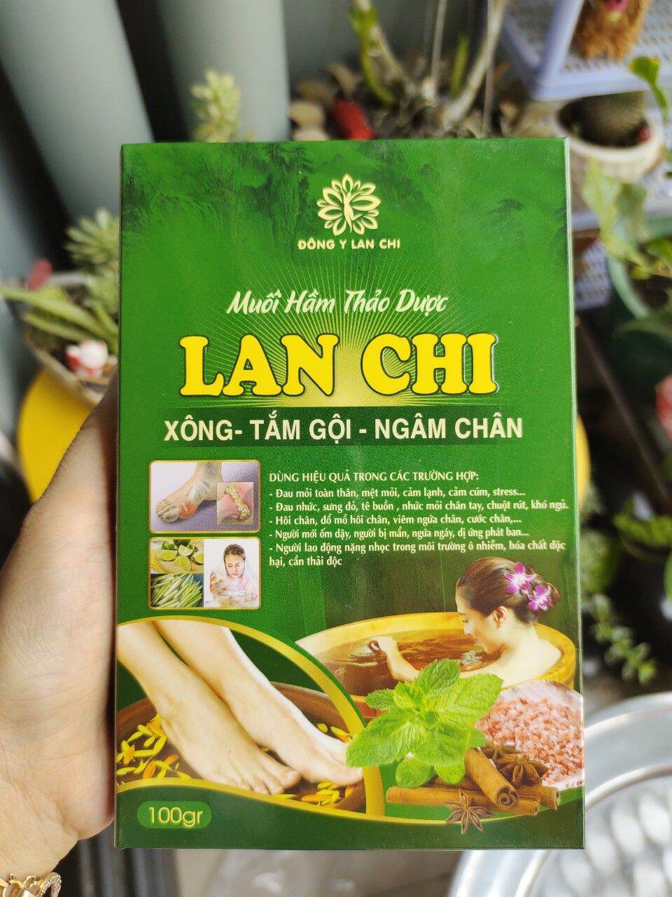 Muối hầm thảo dược Lan Chi