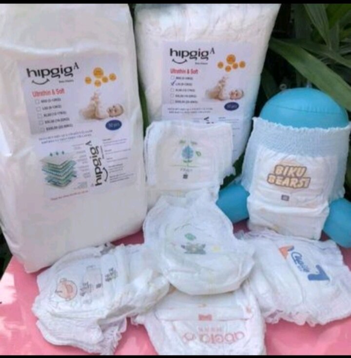 Bỉm quần HipgingA 50m Bao lỗi bao đủ miếng