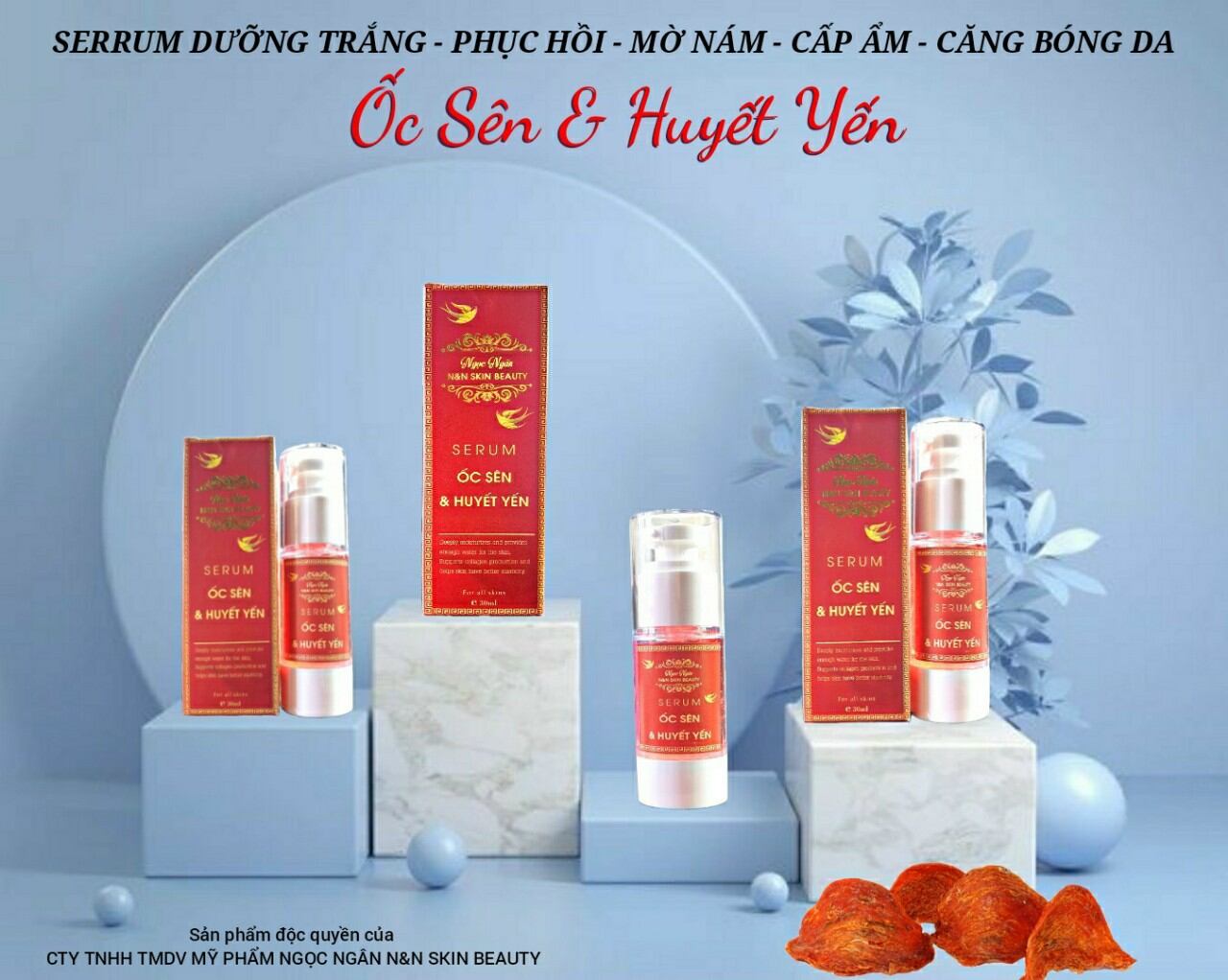 SERUM HUYẾT YẾN & ỐC SÊN