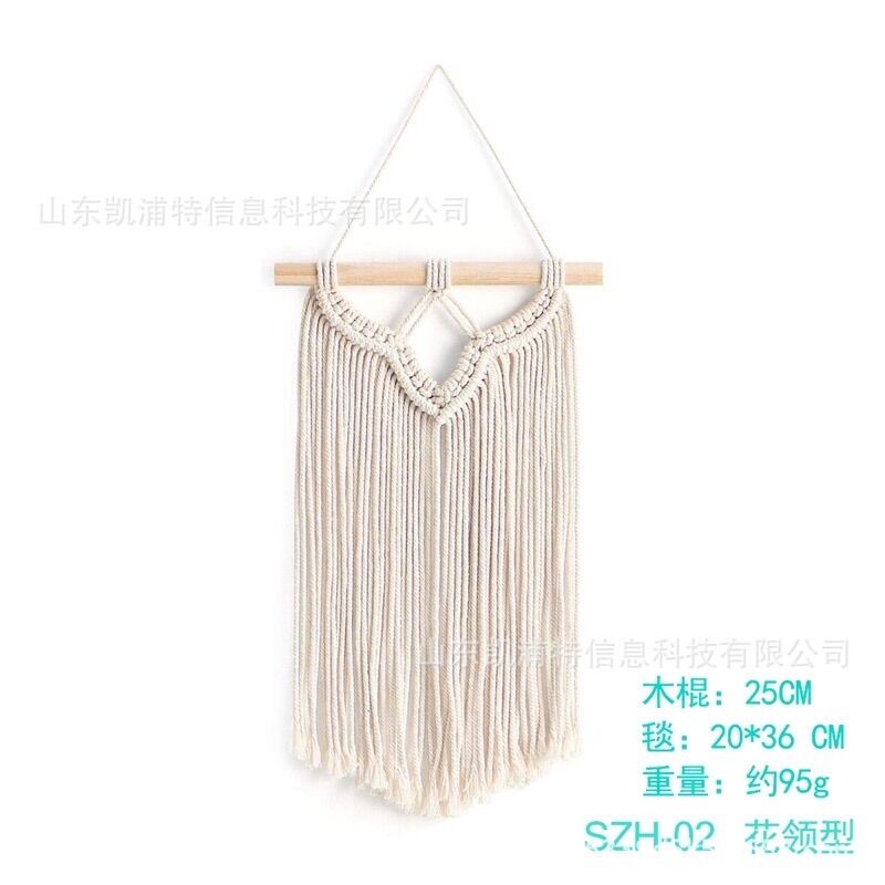 Mành treo tưởng macrame mini