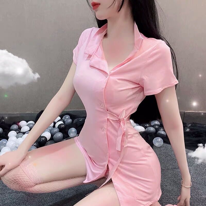Set ngủ cosplay nữ y tá gợi cảm