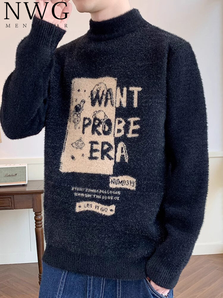 NWG | Men's Warm Knit Sweater Giá 1,386,000 Đồng*Miễn phí vận chuyển