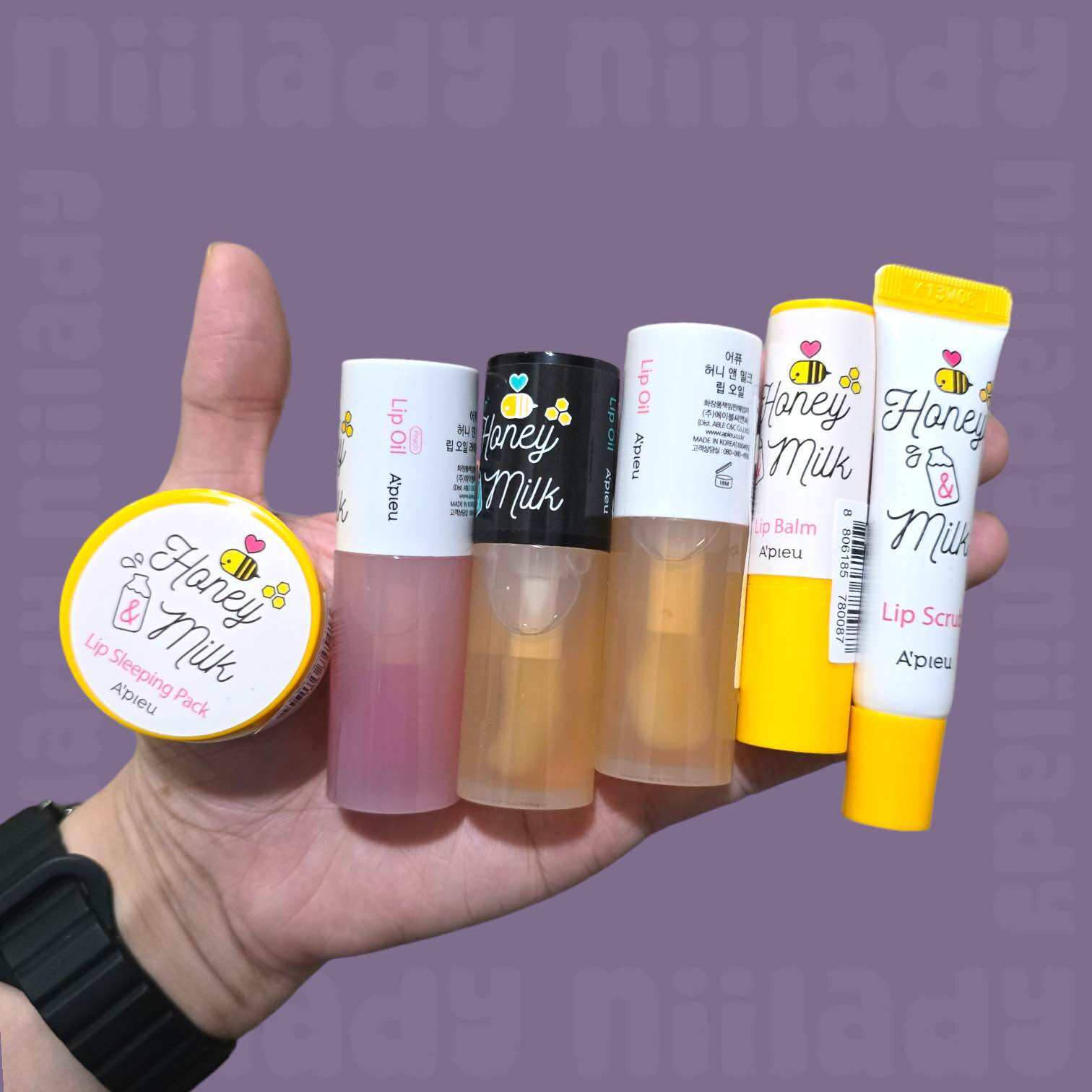 Dưỡng môi A'Pieu Honey & Milk, dầu dưỡng môi A'pieu Honey & Milk Lip Oil