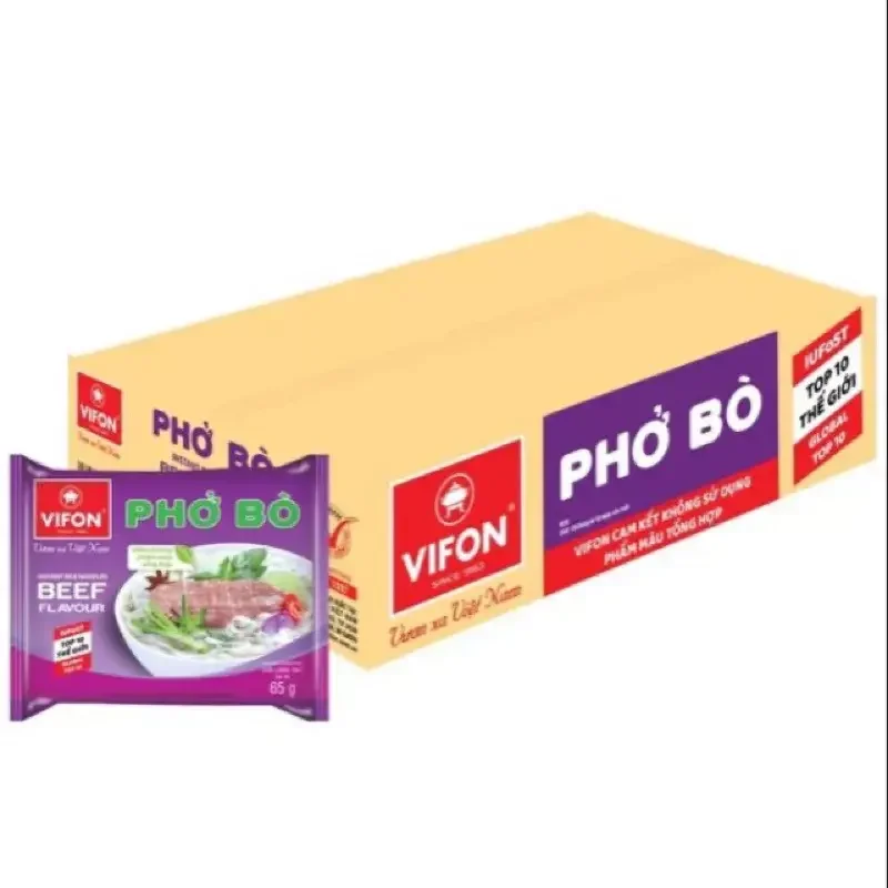 PHỞ BÒ VIFON THÙNG 30 GÓI 65G HÀNG VIFON PHÂN PHỐI